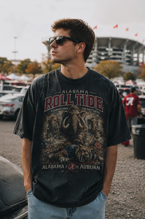 Alabama "Stampeding on Tigers" Tee